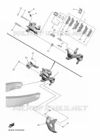 REAR BRAKE CALIPER for Yamaha YZF 2022