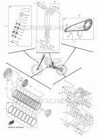 MAINTENANCE PARTS KIT for Yamaha YZF 2022