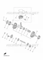 CRANKSHAFT / PISTON for Yamaha YZF 2022