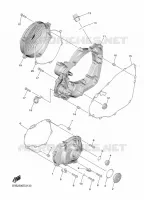 COVER   ENGINE 1 for Yamaha YZF 2022