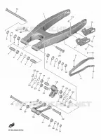 SWINGARM for Yamaha YZF 2022