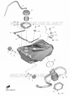 FUEL TANK for Yamaha YZF 2022