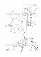 SEAT for Yamaha R25 2022