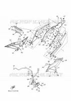 SIDE COVER for Yamaha R25 2022