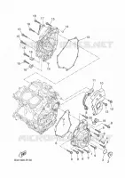 COVER   ENGINE 1 for Yamaha TRACER 2022