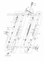 FRONT FORK for Yamaha TRACER 2022