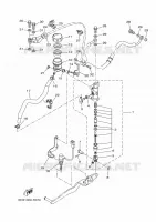 REAR BRAKE MASTER CYLINDER for Yamaha TRACER 2022