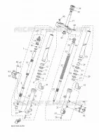 FRONT FORK for Yamaha TRACER 2022