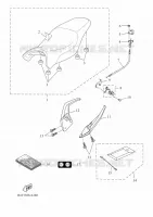 SEAT for Yamaha TRACER 2022