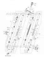 FRONT FORK for Yamaha TRACER 2022
