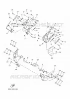 BOTTOM COWLING for Yamaha MT 2022