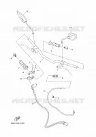 HANDLEBAR & CABLES for Yamaha MT 2022