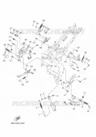 STAND / FOOTREST for Yamaha MT 2022