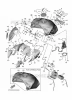 FUEL TANK for Yamaha MT 2022
