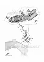 REAR SHOCK ABSORBER for Yamaha MT 2022