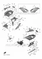 FAIRING 2 for Yamaha R7 2022