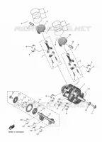 CRANKSHAFT / PISTON for Yamaha R7 2022