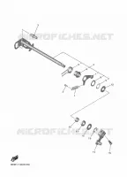 GEAR SHIFT SHAFT / LEVER for Yamaha R7 2022
