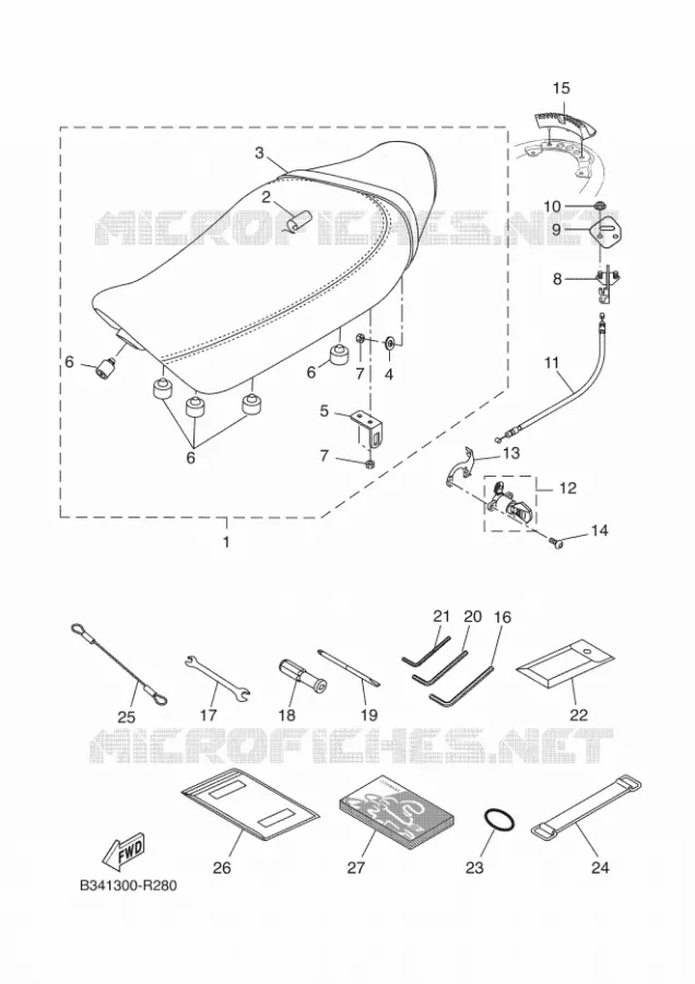 SEAT Yamaha MOTO 700 2022 XSR  MTM690D