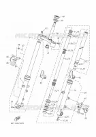 FRONT FORK for Yamaha XSR 2022