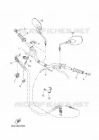 HANDLEBAR & CABLES for Yamaha XSR 2022