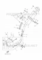 EXHAUST for Yamaha TENERE 2022
