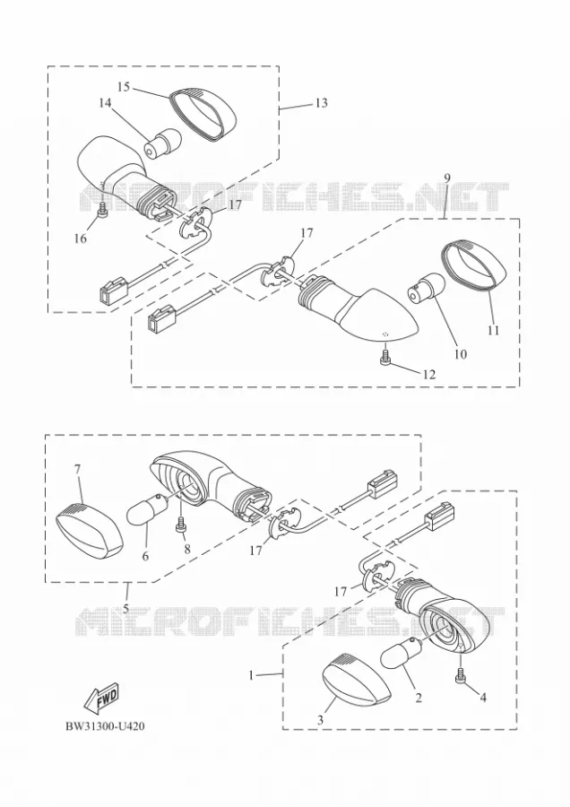 INDICATOR Yamaha MOTO 700 2022 TENERE  XTZ690D-B