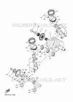 CRANKSHAFT / PISTON for Yamaha MT 2022
