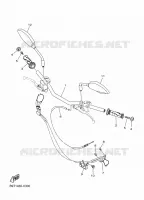 HANDLEBAR & CABLES for Yamaha MT 2022