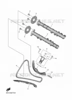 CAMSHAFT / TIMING CHAIN for Yamaha NIKEN 2018