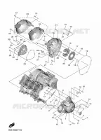COVER   ENGINE 1 for Yamaha NIKEN 2018