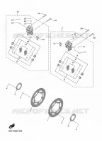 FRONT BRAKE CALIPER for Yamaha NIKEN 2018
