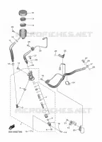 REAR BRAKE MASTER CYLINDER for Yamaha NIKEN 2018