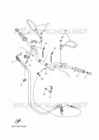 HANDLEBAR & CABLES for Yamaha MT 2022