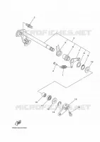 GEAR SHIFT SHAFT / LEVER for Yamaha MT 2022