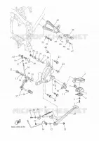 STAND / FOOTREST for Yamaha TENERE 2022