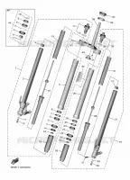 FRONT FORK for Yamaha R7 2022