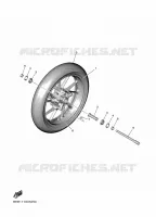 FRONT WHEEL for Yamaha R7 2022