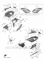 FAIRING 2 for Yamaha R7 2022