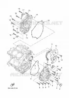COVER   ENGINE 1 for Yamaha XSR 2022
