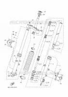 FRONT FORK for Yamaha XSR 2022