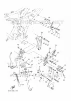 STAND / FOOTREST for Yamaha XSR 2022