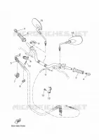 HANDLEBAR & CABLES for Yamaha XSR 2022