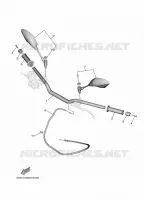 HANDLEBAR & CABLES for Yamaha MT 2022