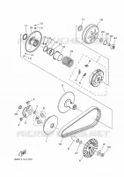 STARTER CLUTCH for Yamaha XMAX 2022