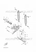 SWINGARM / SHOCK ABSORBER for Yamaha XMAX 2022