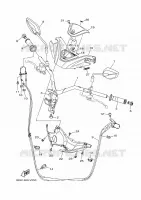 HANDLEBAR & CABLES for Yamaha NMAX 2022