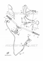 HANDLEBAR & CABLES for Yamaha TRICITY 2022
