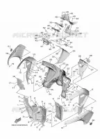 LEG SHIELD for Yamaha TRICITY 2022