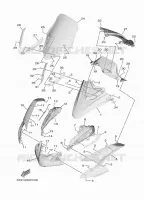 WINDSCREEN for Yamaha TRICITY 2022
